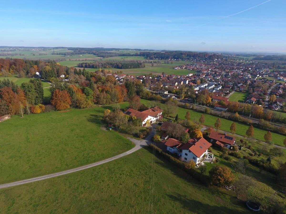 Alpenblick Nahe Muenchen Mit Outdoor Whirlpool - 21 Min Von Muenchen Mit Zug Assling Eksteriør billede